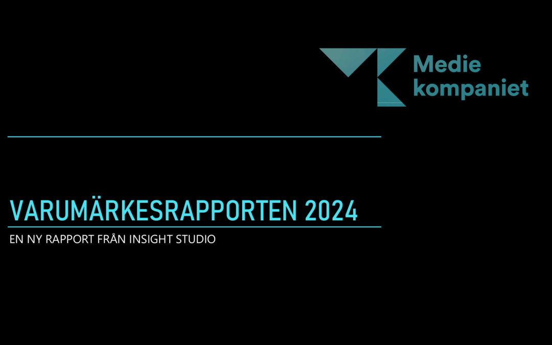 Varumärkesrapporten 2024