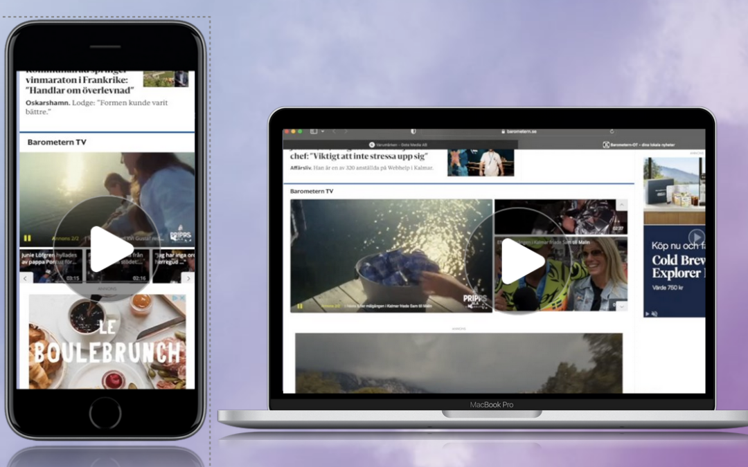 Stort intresse för video-annonsering i lokal media
